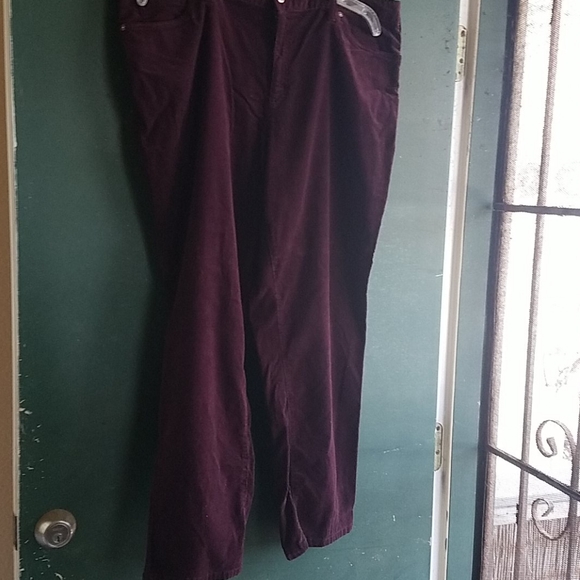 Lands End Plus Size Corduroy Pants 